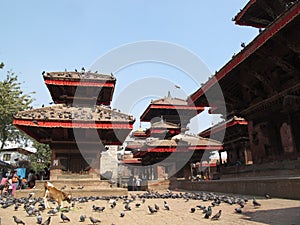 Durbar square at Kathmandu Nepal